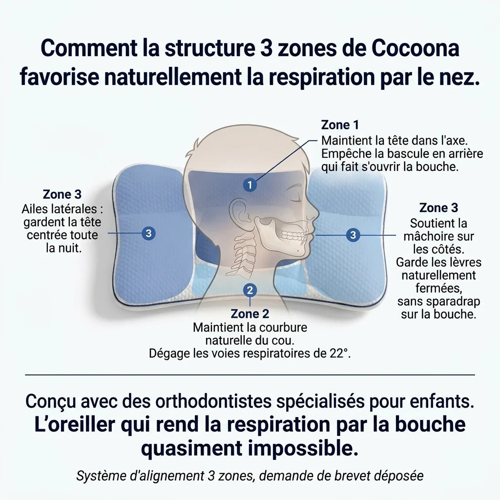 L'oreiller postural enfant